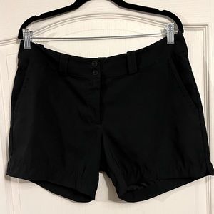 Nike Golf womens 10 Dri-fit Tour Performance shorts 5” inseam- Black